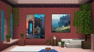 Mojang Studios could have added more interior design features apart from paintings. (Image via Mojang Studios)